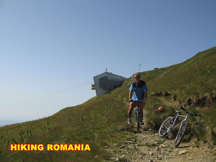 Hiking in Romanian mountains